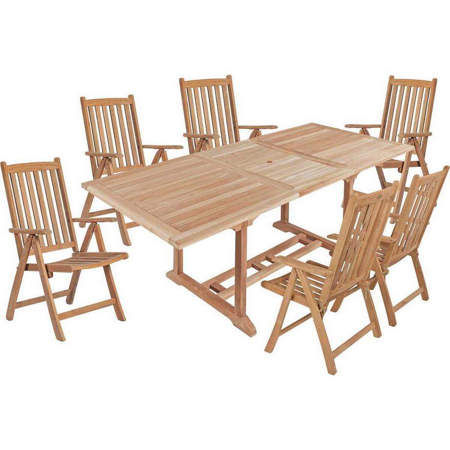 Garten Essgruppe Solo VII (7-tlg)