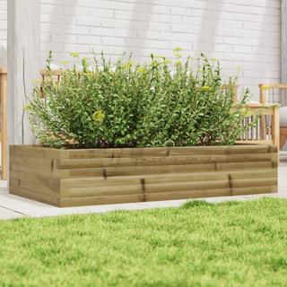 VidaXL fioriera da giardino Legno di pino impregnato  