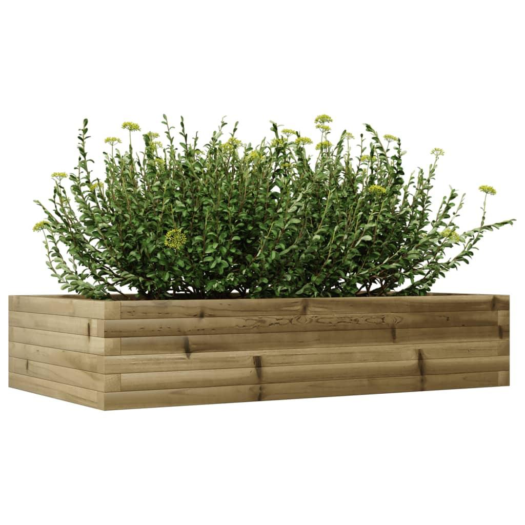 VidaXL fioriera da giardino Legno di pino impregnato  