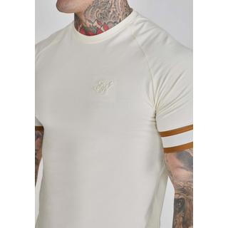 Sik Silk  T-Shirt Tech T-Shirt in Ecru 