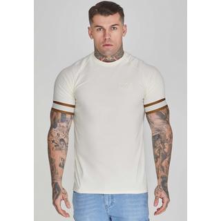 Sik Silk  T-Shirt Tech T-Shirt in Ecru 