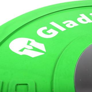 GladiatorFit  Disco in gomma da competizione "Bumper Plate" Ø 51 mm 