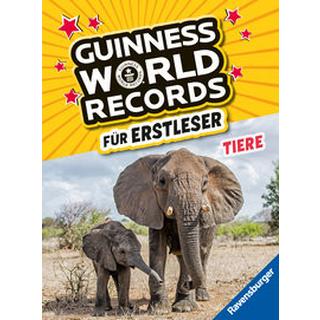 Guinness World Records für Erstleser - Tiere (Rekordebuch zum Lesenlernen) Kein Autor Couverture rigide 