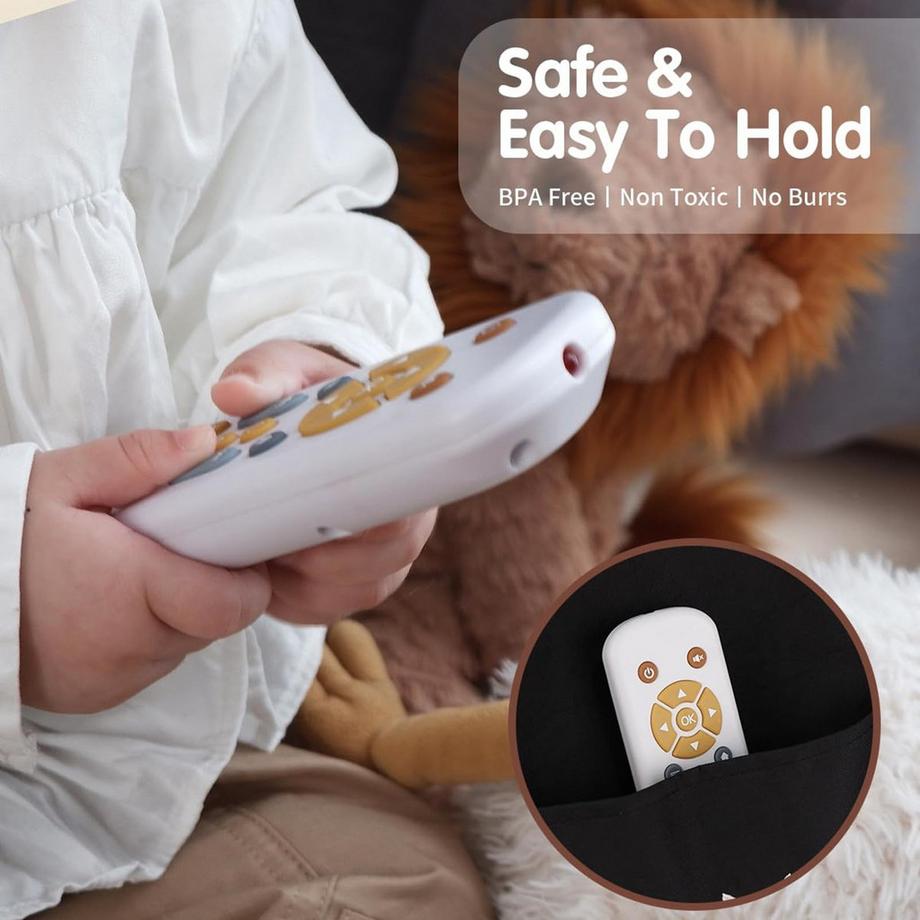 Activity-board  Ferngesteuertes Babyspielzeug, Musikspielzeug für Babys mit Englisch/Französisch/Spanisch, Lernspielzeug mit Liedern und Geräuschen 