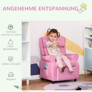 HOMCOM Canapé pour enfants  