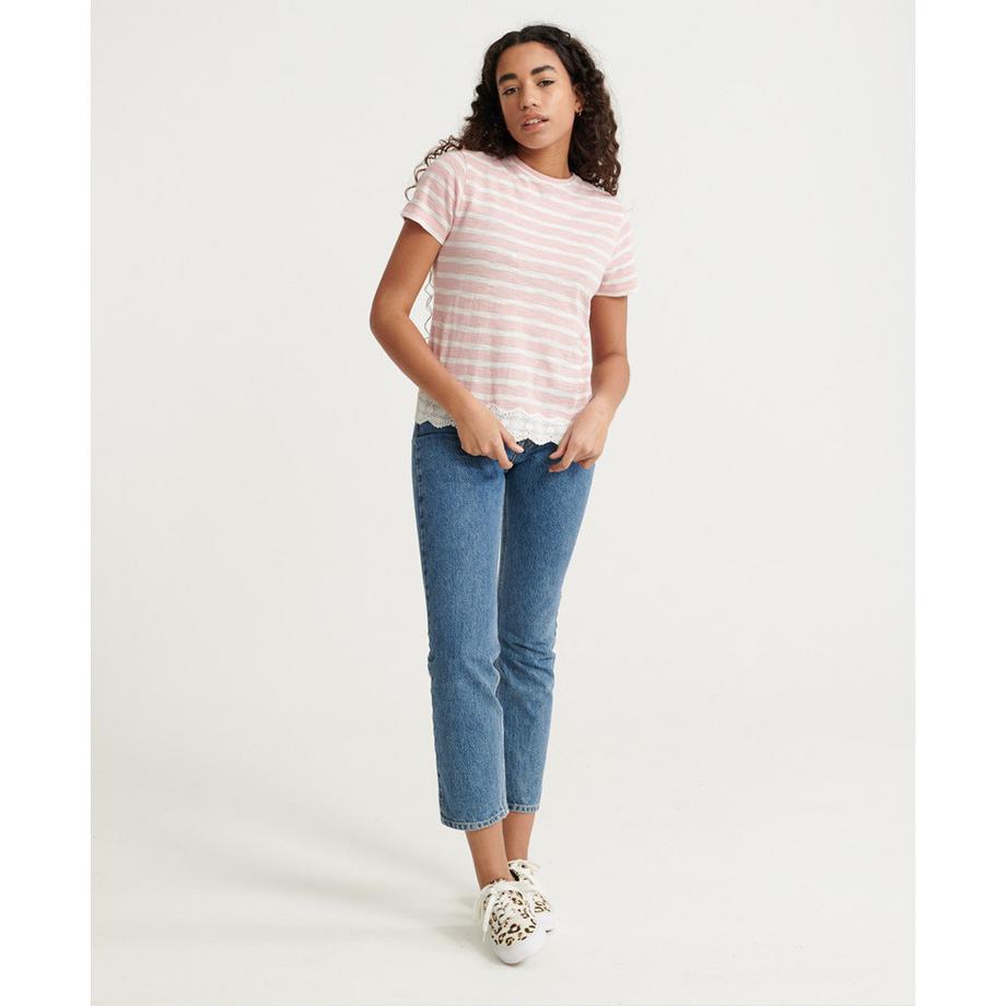 Superdry Lace Mix T-Shirt  