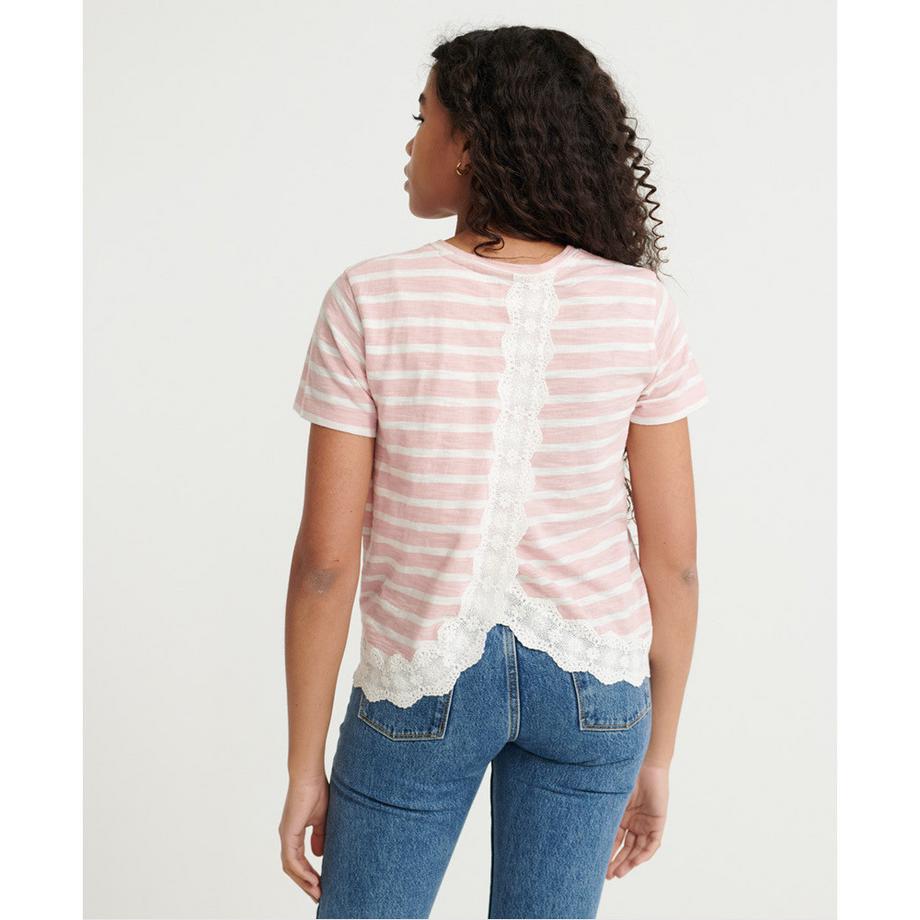 Superdry Lace Mix T-Shirt  