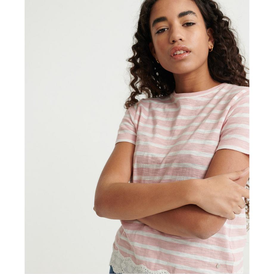 Superdry Lace Mix T-Shirt  