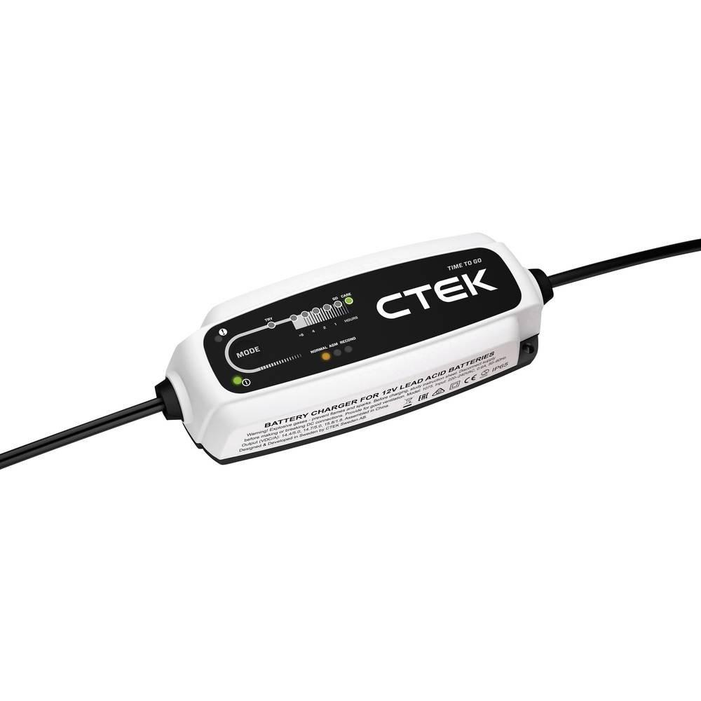 Ctek  Chargeur haute fréquence 12 V 5 A CT5 TIME TO GO 