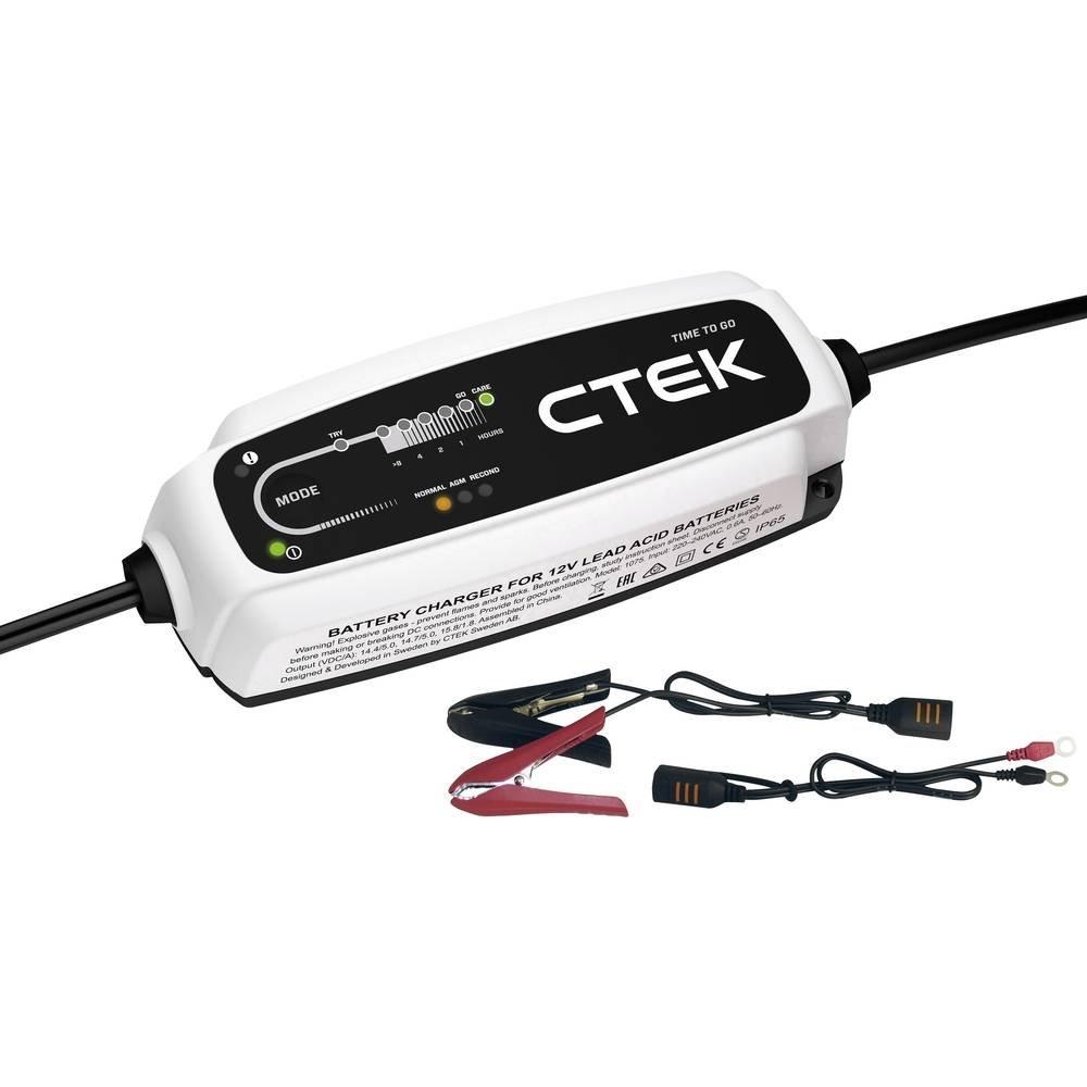 Ctek  Chargeur haute fréquence 12 V 5 A CT5 TIME TO GO 