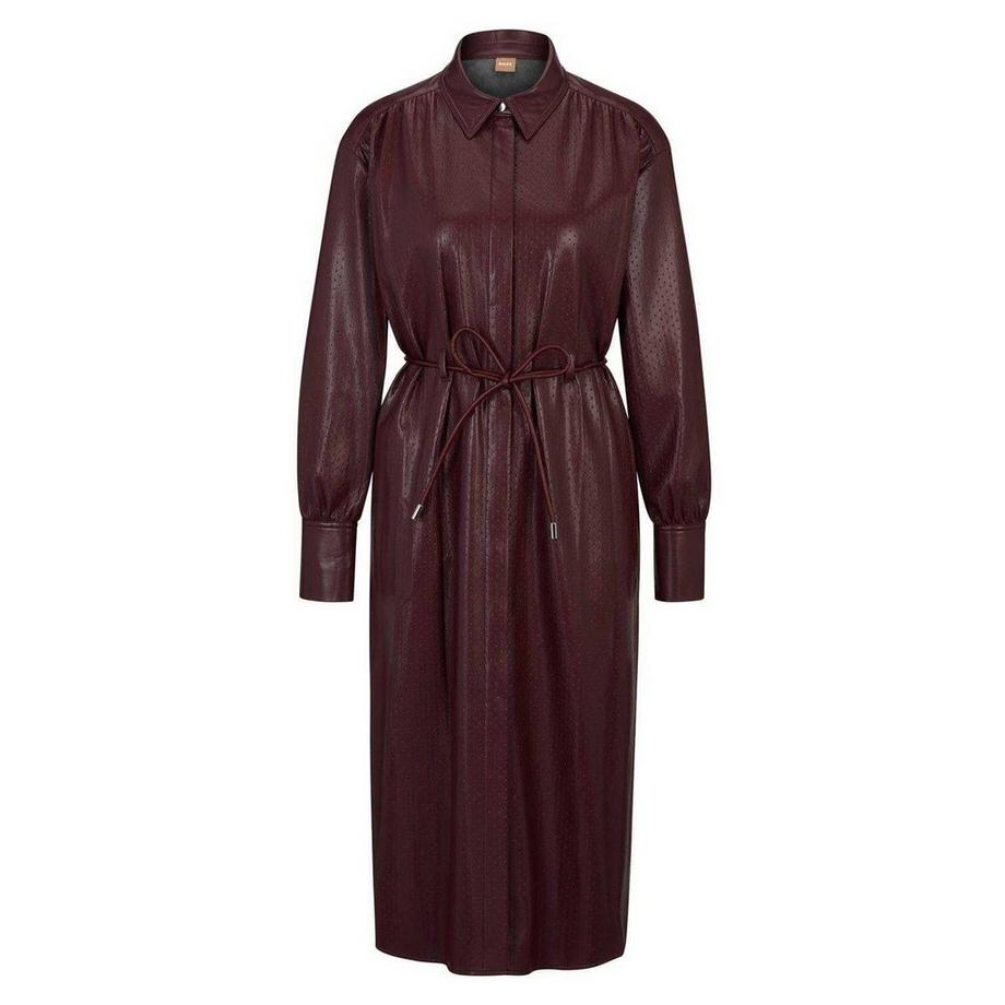Dibanora Midi Hemd Kleid, Mit Kragen