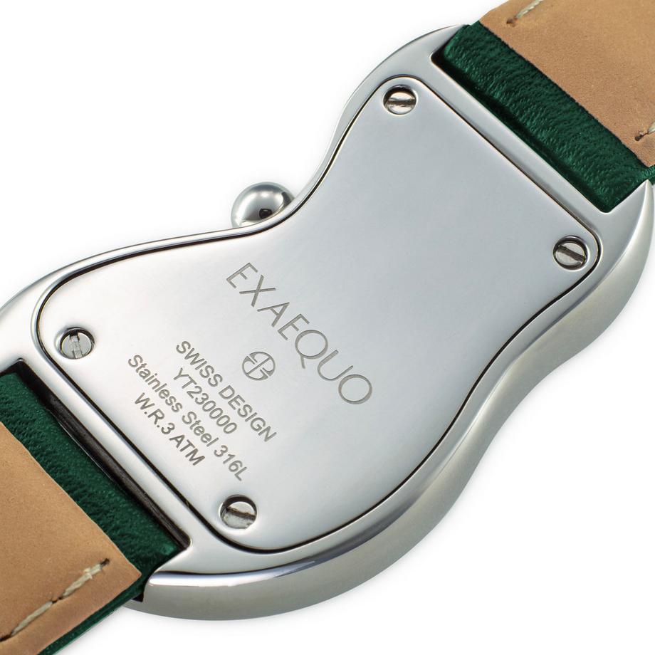 Exaequo  Classic Melting Uhr Edelstahluhr 