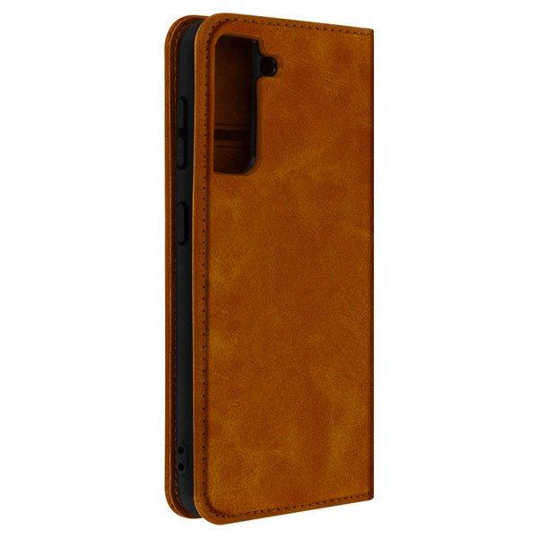 Avizar  Custodia elegante Samsung S21 Plus camel 