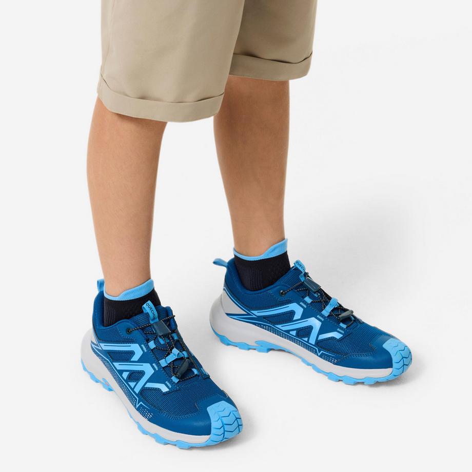QUECHUA Crossrock Low Synthétique Chaussures de Sport Enfant  