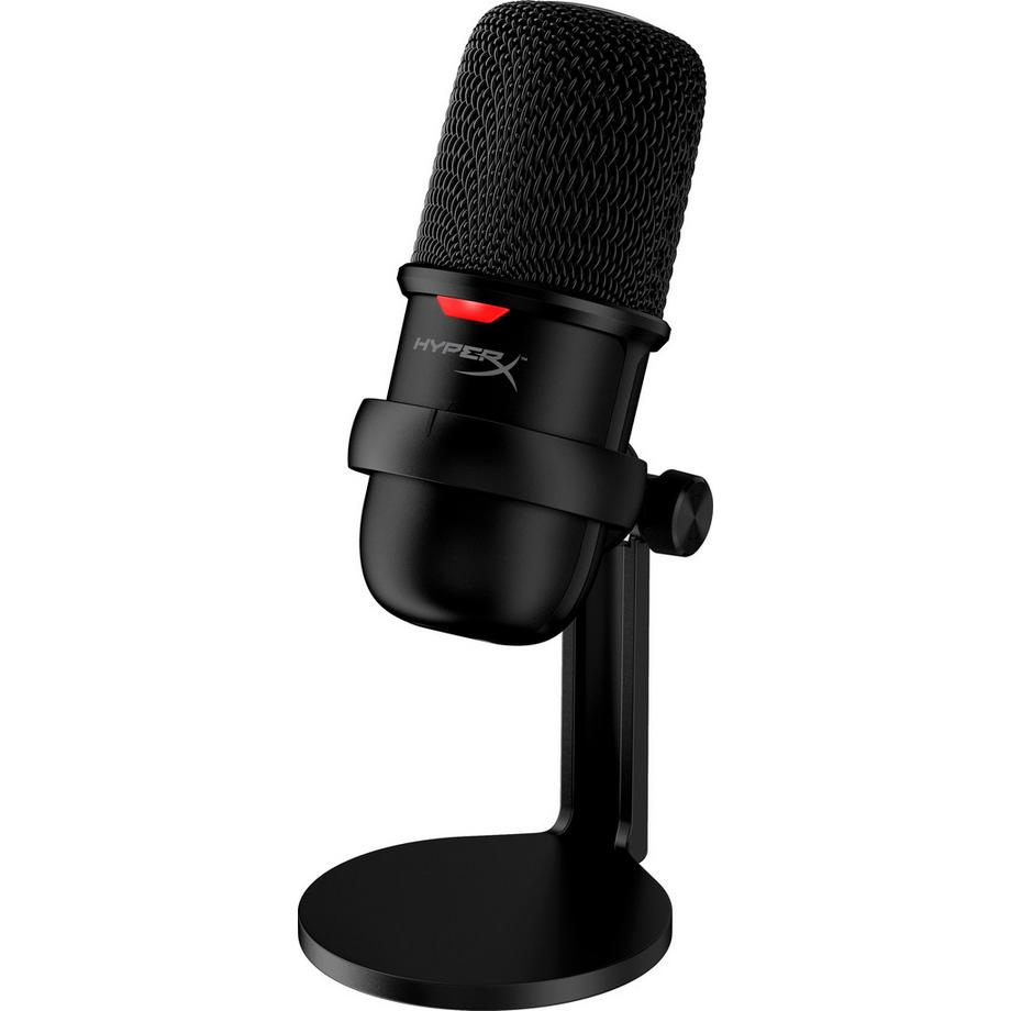 Hewlett-Packard  Microfono USB HyperX SoloCast - Nero | Qualità professionale per streaming e podcasting 