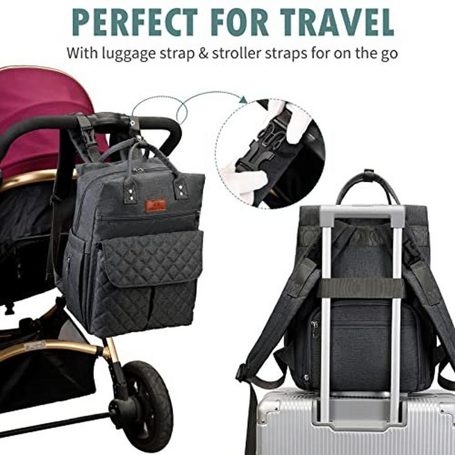 Only-bags.store Multifunktionaler Wickelrucksack Panda  