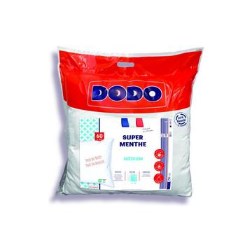 Anti-Milben-Kopfkissen DODO - natürlich - 60 x 60 cm - MENTHOL PROTECT