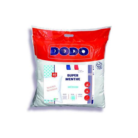 DODO Anti-Milben-Kopfkissen DODO - natürlich - 60 x 60 cm - MENTHOL PROTECT  