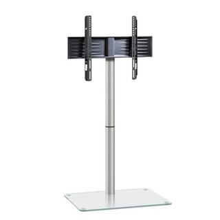 VCM TV Standfuß | Ständer Fernseh Rack | ESG-Sicherheitsglas | Maße ca. H. 100 x B. 60 x T. 45 cm - Alani  