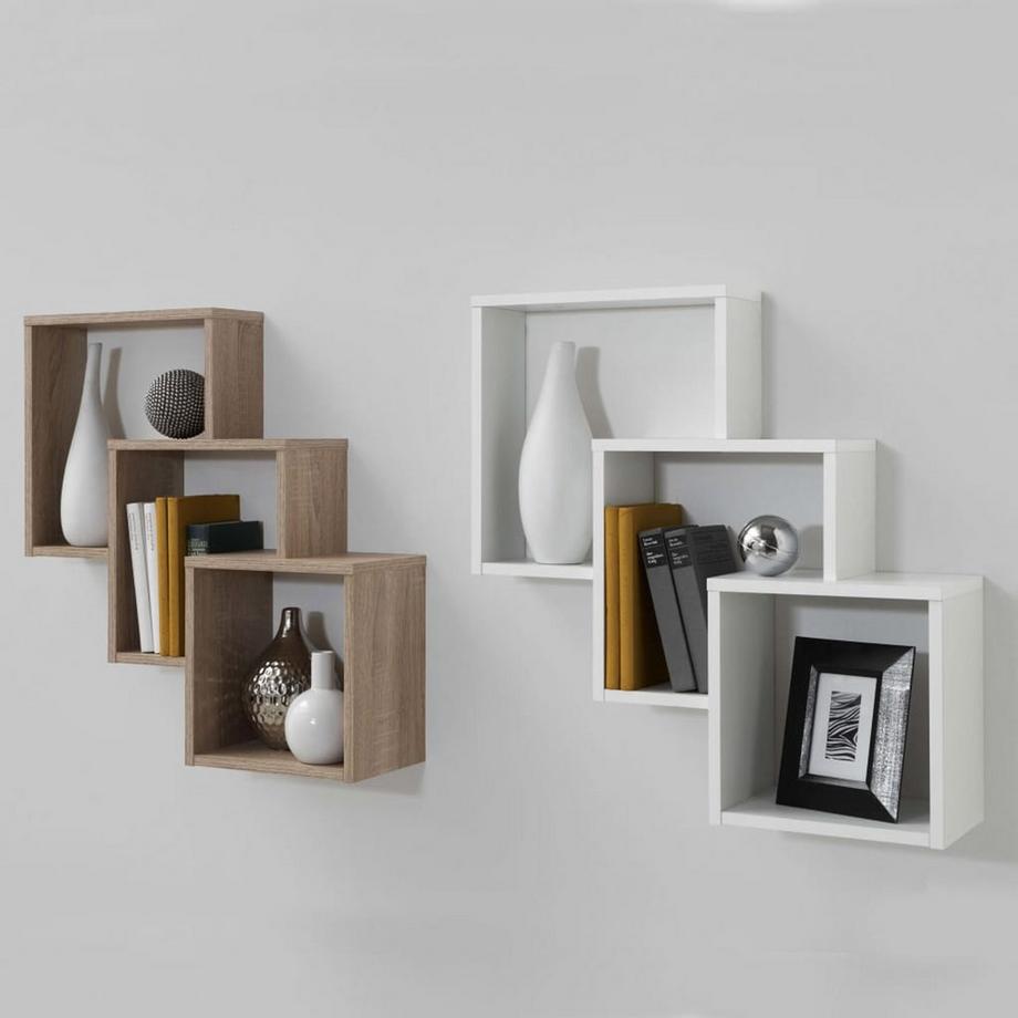 Calicosy Wandregal mit 3 Fächern L64 cm - Fibi  