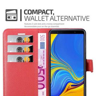 Cadorabo  Hülle für Samsung Galaxy A7 2018 Standfunktion, Kartenfach 