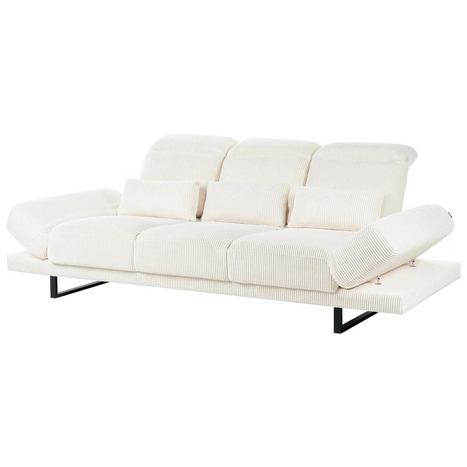 Beliani 3 Sitzer Sofa aus Cord  IKAST  