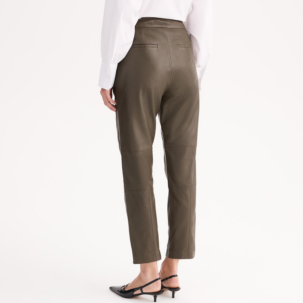 La Redoute Collections Pantaloni 7/8 in Pelle di Pecora  