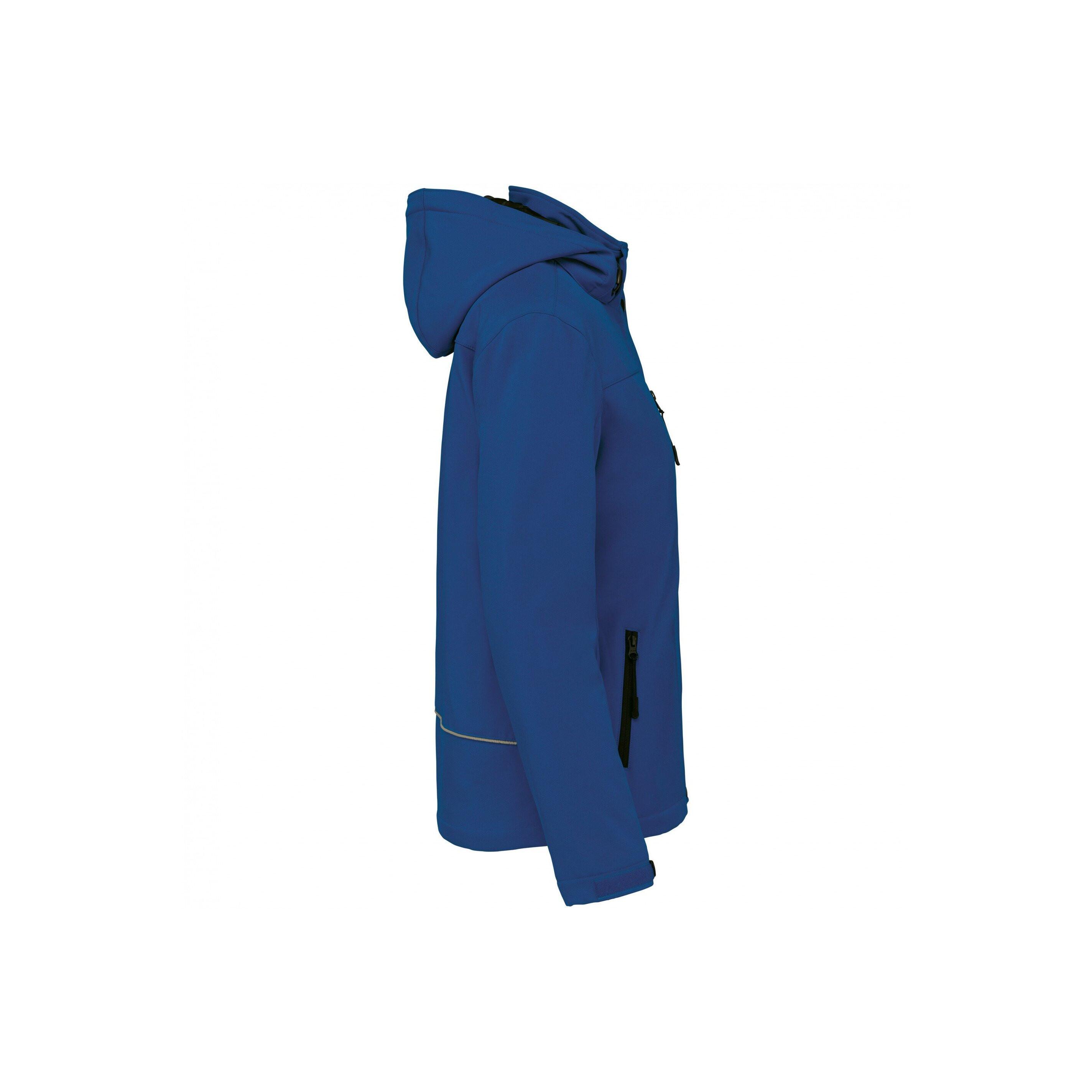 Kariban  damen softshell-hoodie-jacke mit futter 