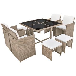 VidaXL Gartenmöbel-set poly-rattan  