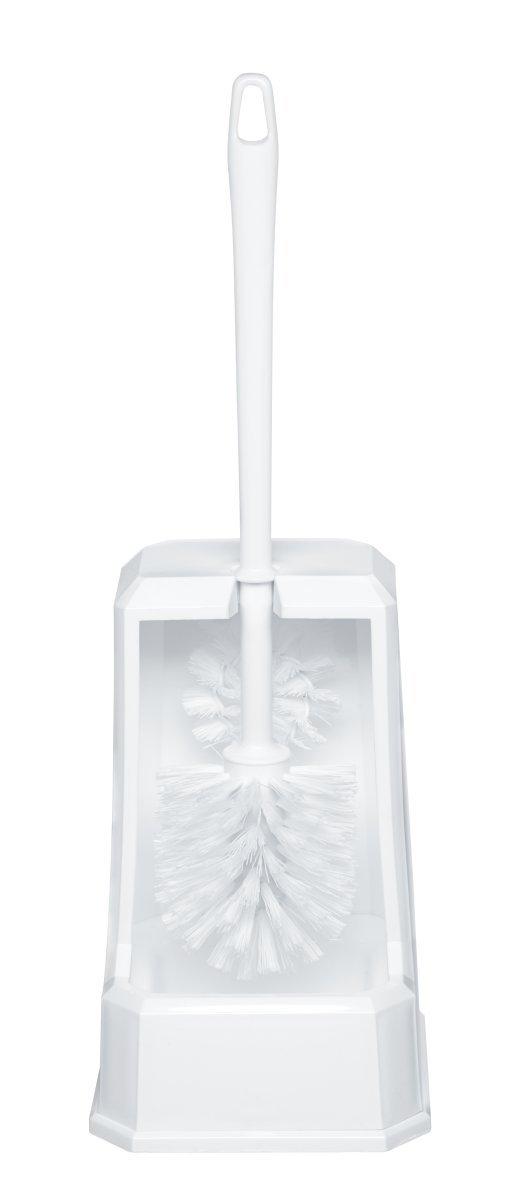 diaqua  Garniture WC a. brosse rebord blanc 