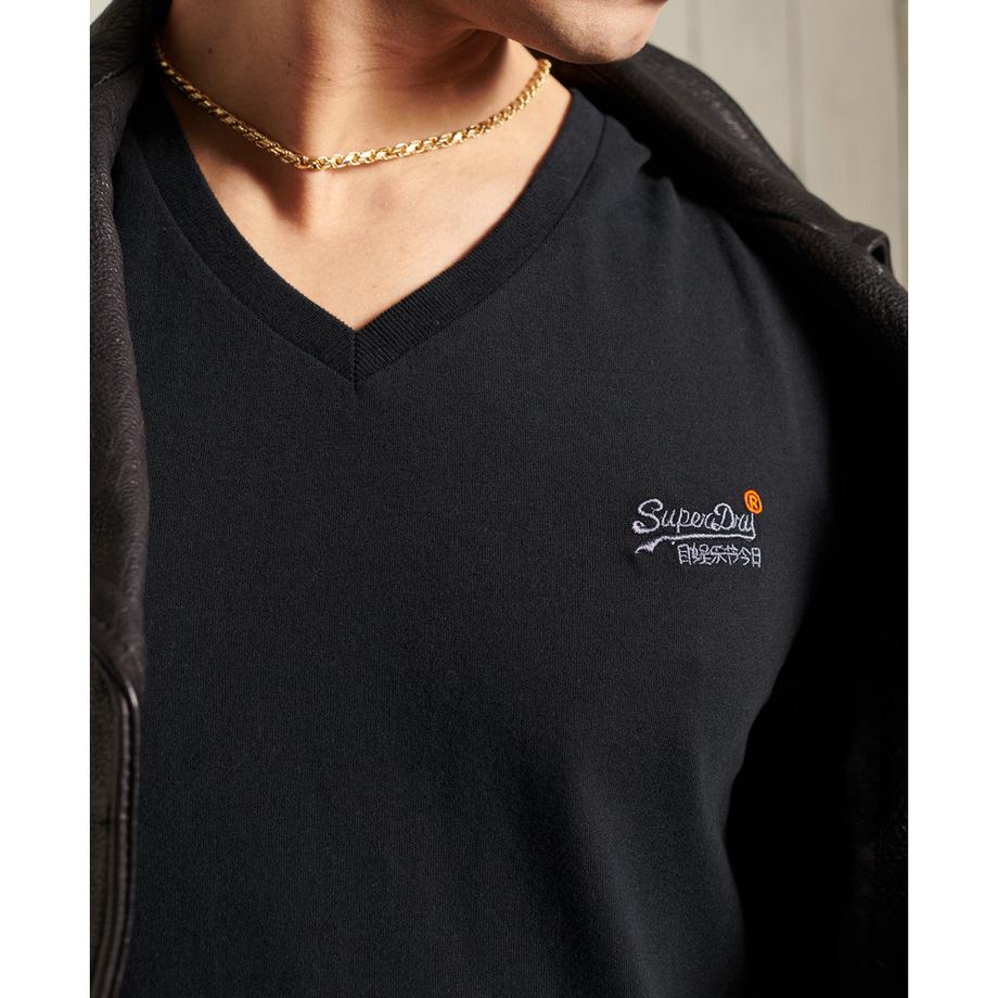 Superdry Vintage Orange Label T-Shirt Col V  