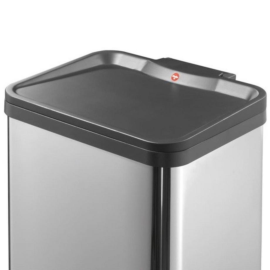 Hailo Tretabfallsammler Öko, uno, Volumen 17 l, Edelstahl.  