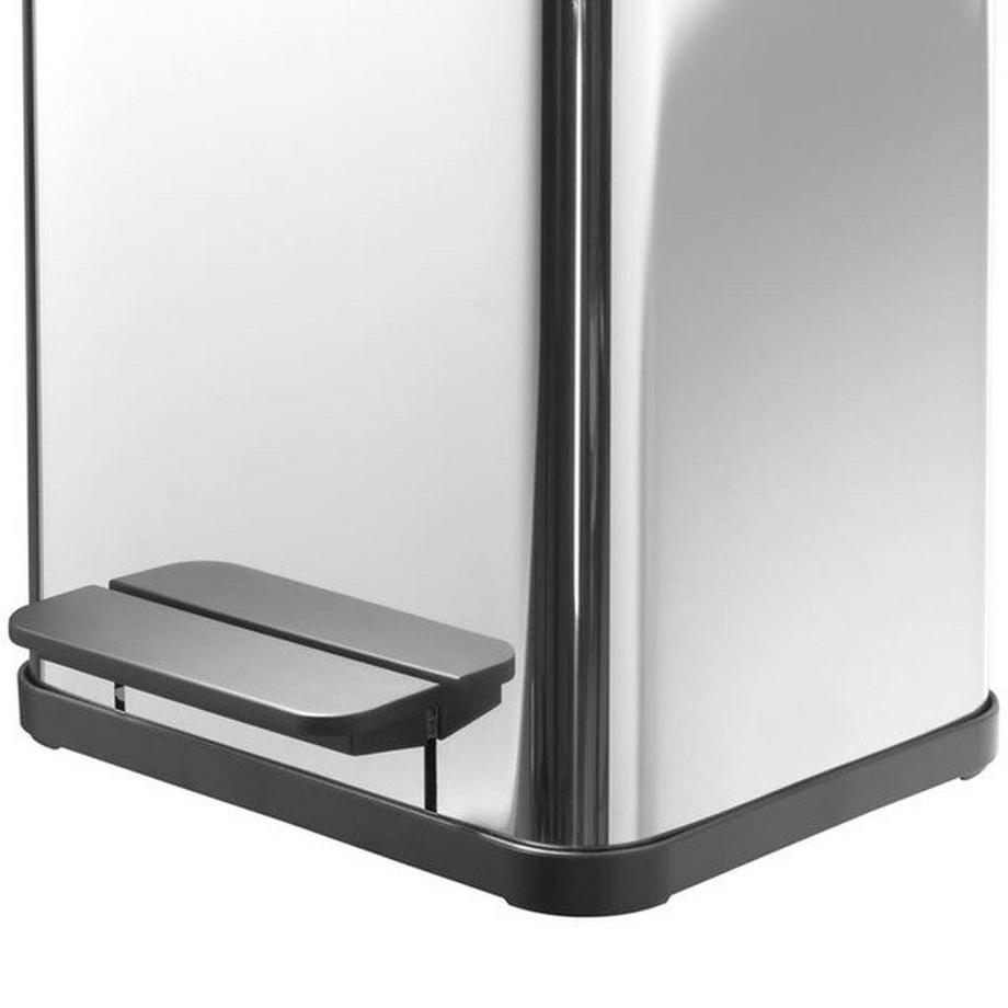 Hailo Tretabfallsammler Öko, uno, Volumen 17 l, Edelstahl.  