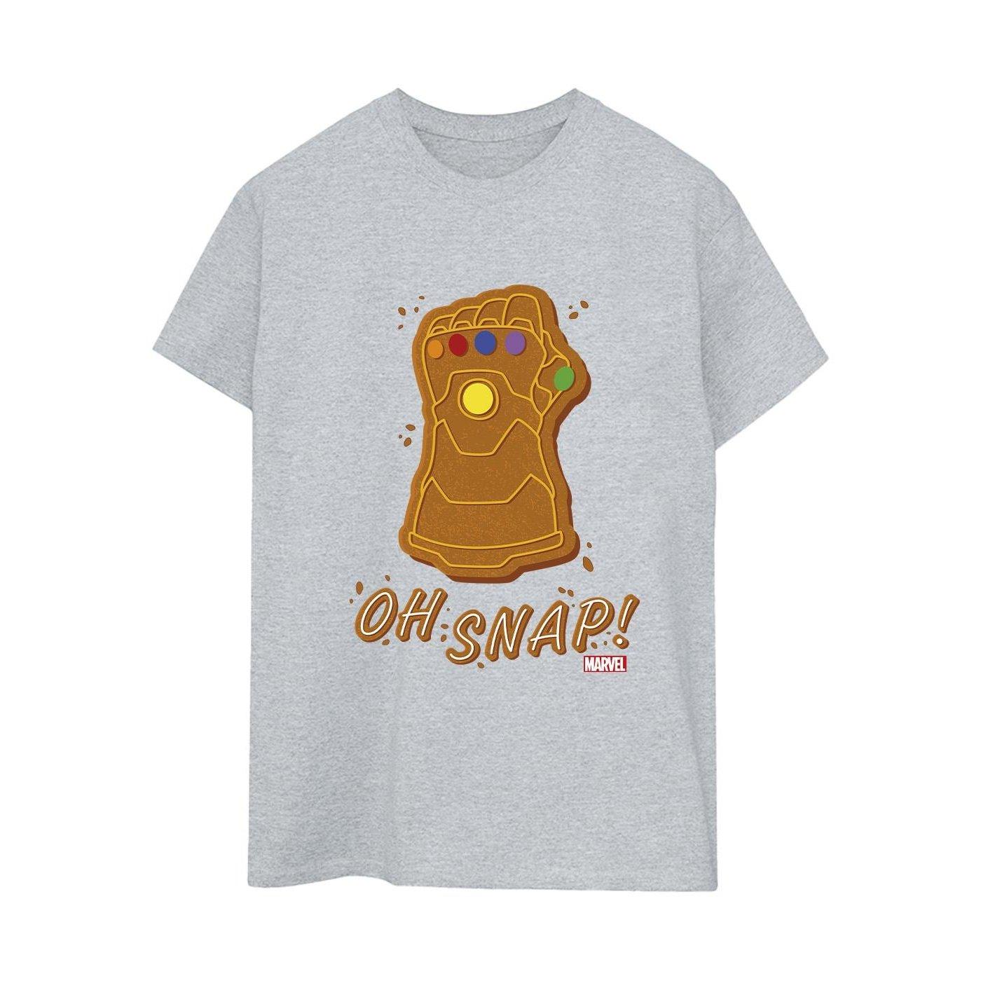 Image of Thanos Oh Snap Tshirt Damen Grau 3XL