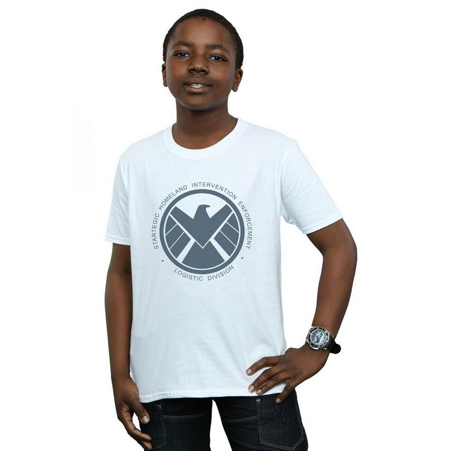MARVEL  Tshirt AGENTS OF SHIELD LOGISTICS DIVISION 