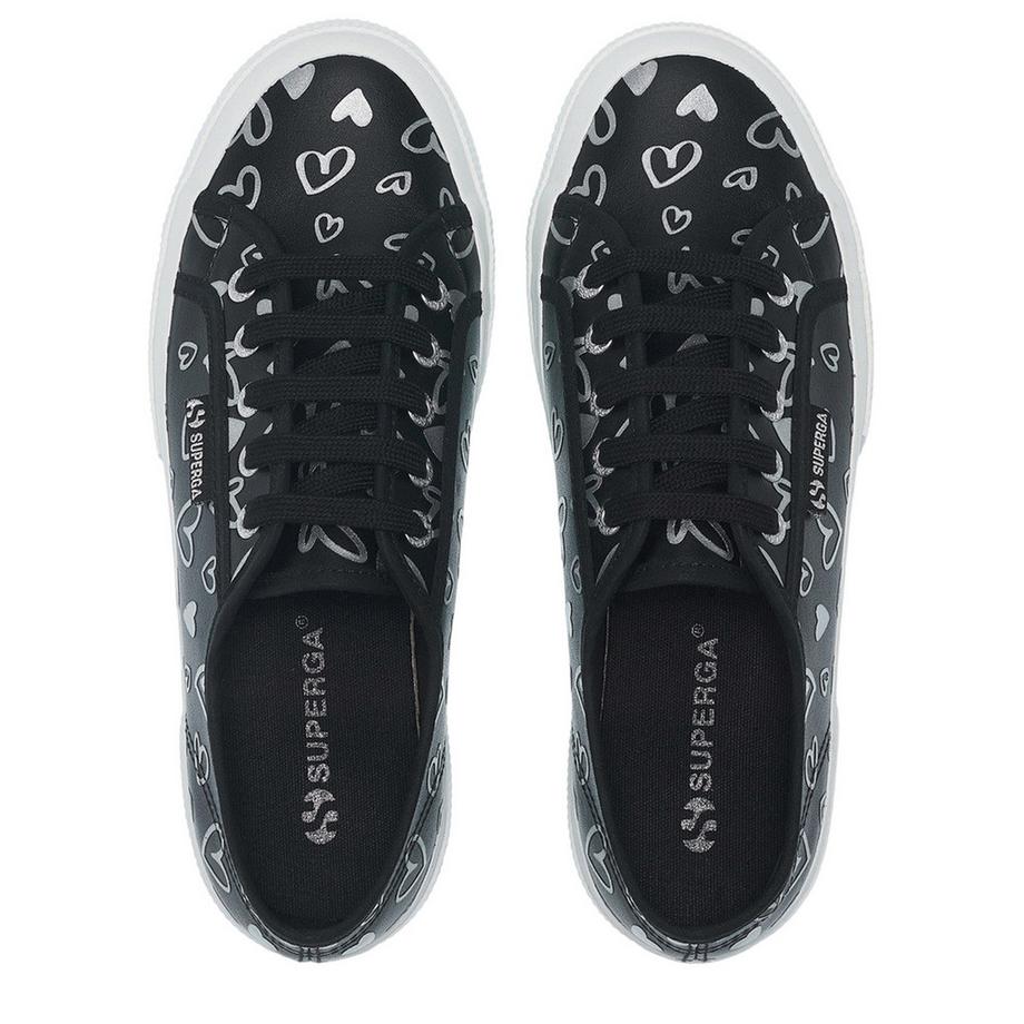 SUPERGA 2750 Cœurs Baskets en Cuir Vegan  