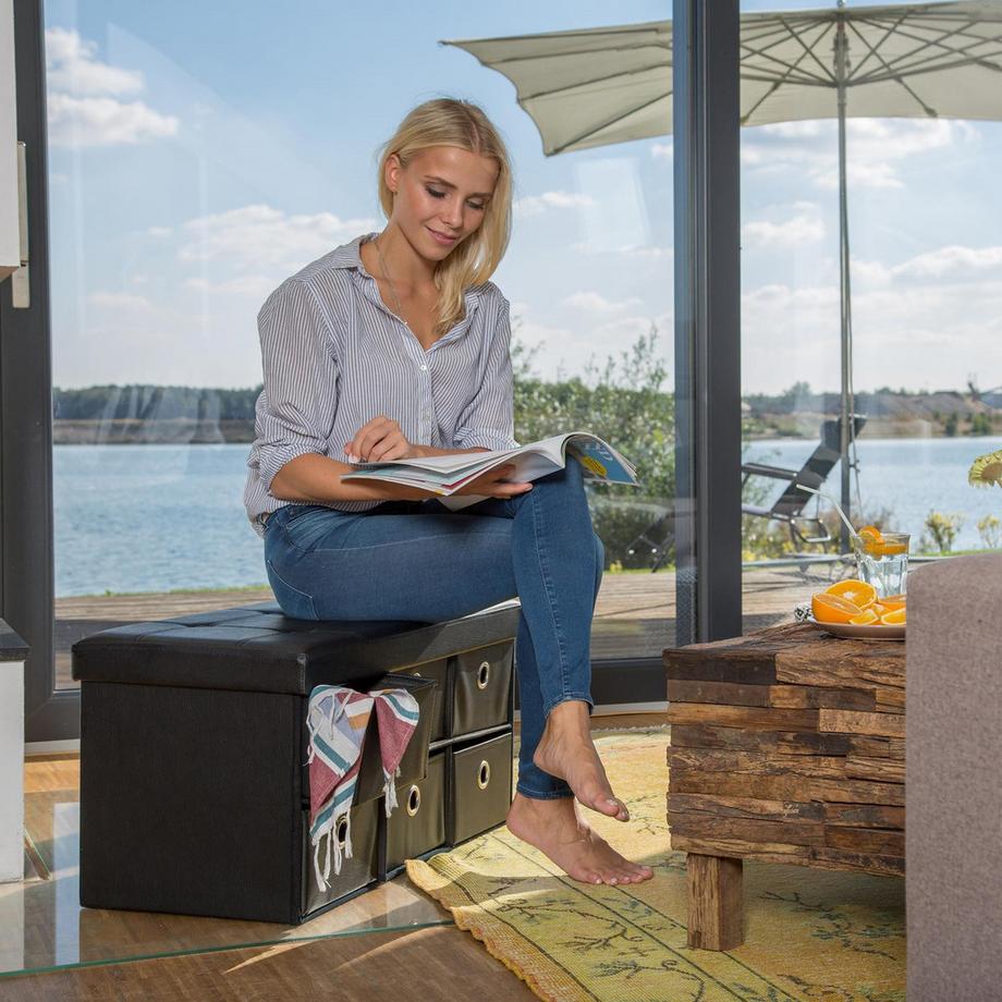 B2X Bank mit Stauraum  