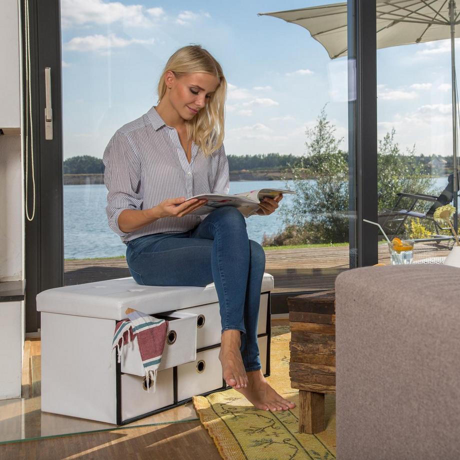 B2X Bank mit Stauraum  