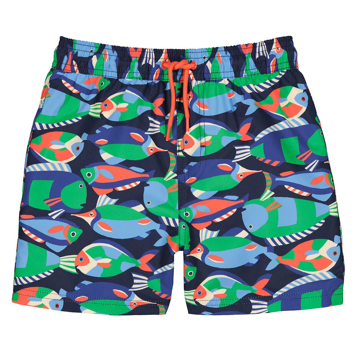 Image of Badeshorts Fische Jungen Multicolor 86