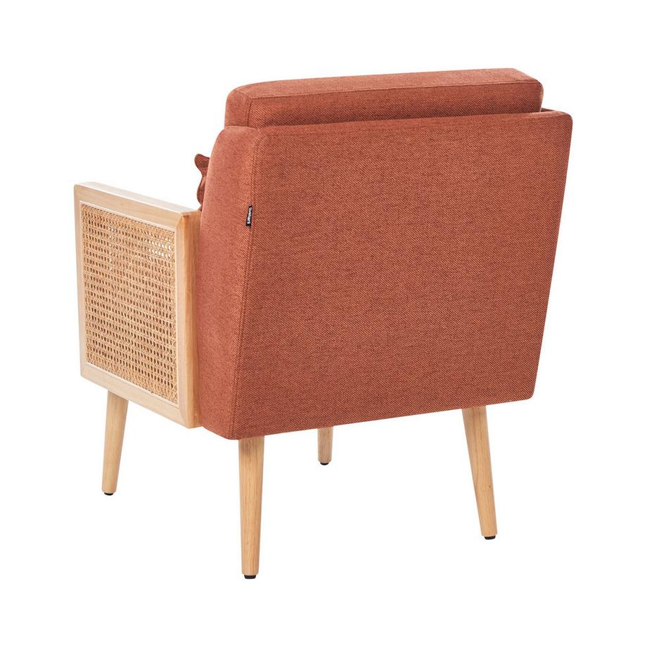 Beliani Fauteuil en Tissu Traditionnel ORUM  