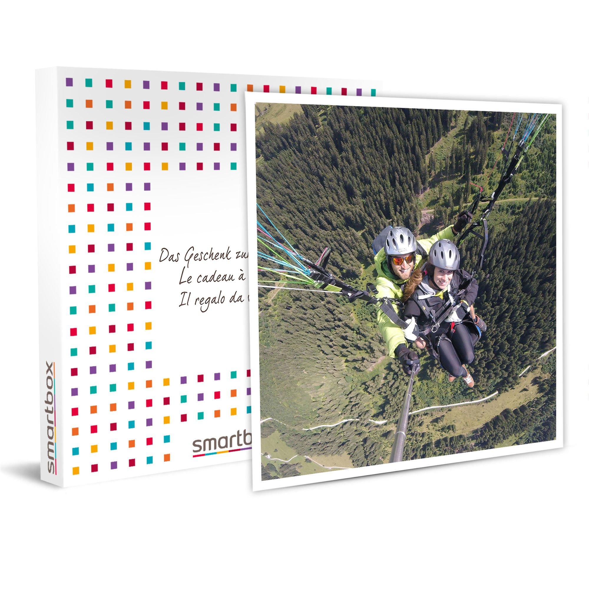 Image of Herausforderungen In Der Höhe: Ein 20-minütiger Gleitschirmflug Im Kanton Bern - Geschenkbox Unisex