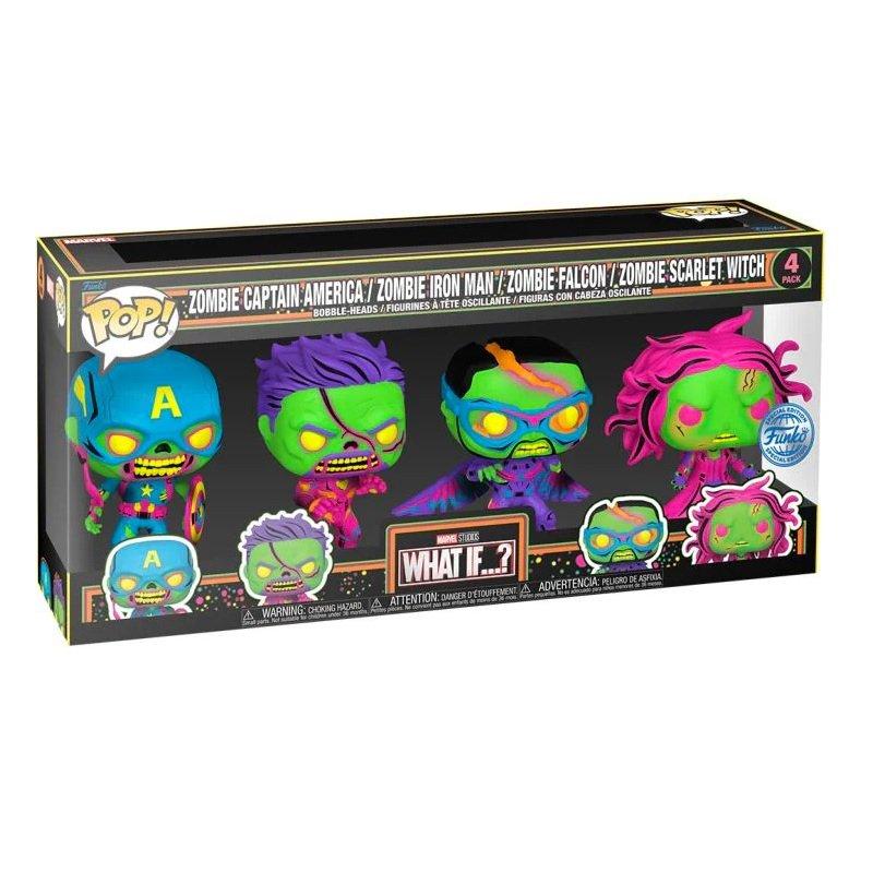 Funko  POP - Packung mit 4 - Marvel - What If - Vol.1 