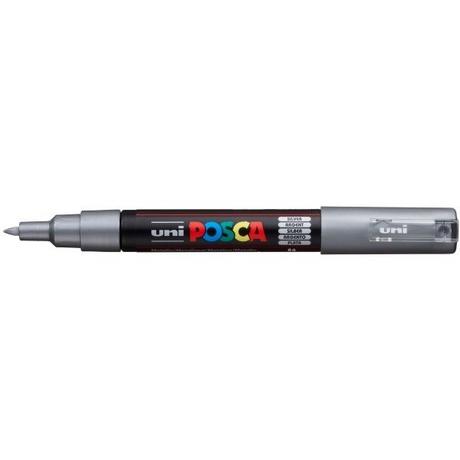 uni-ball UNI-BALL Posca Marker 7mm PC-1M SILVER silber  