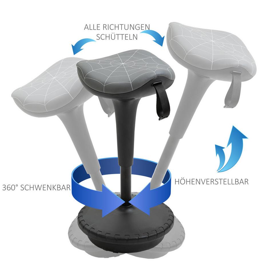 Vinsetto tabouret de bureau  