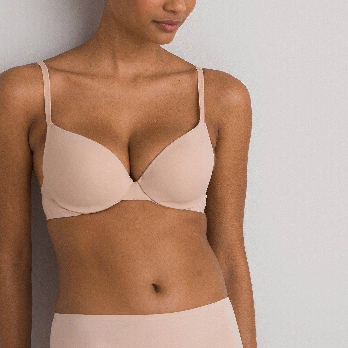 La Redoute Collections  Push-up-BH aus Mikrofaser 