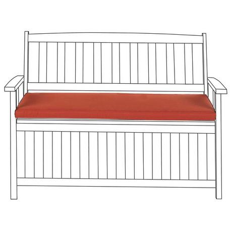 Beliani Bankauflage aus Polyester Modern SOVANA  