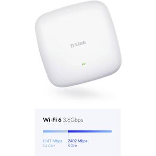 D-Link  AX3600 Wi-Fi 6 Dual-Band PoE Access Point 