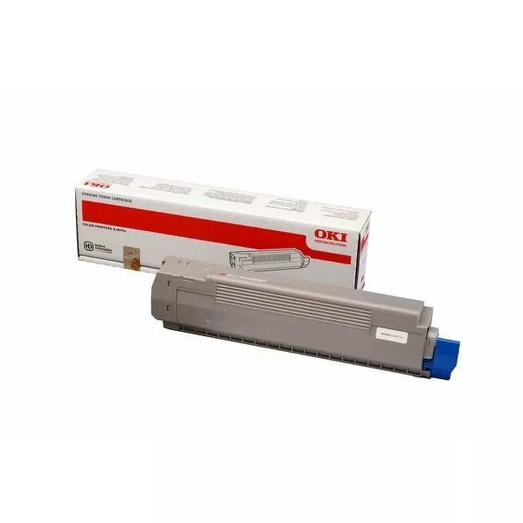 OKI – Toner magenta 44643002 C801/821 7300 Seiten, Schwarz, One Size
