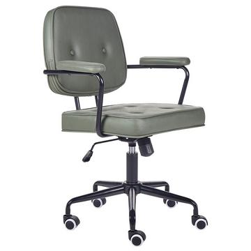 Chaise de bureau en Tissu Rétro PAWNEE