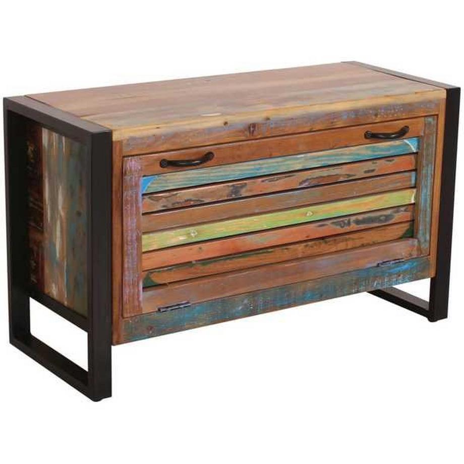 mutoni Schuhschrank Fume 85x35x50  